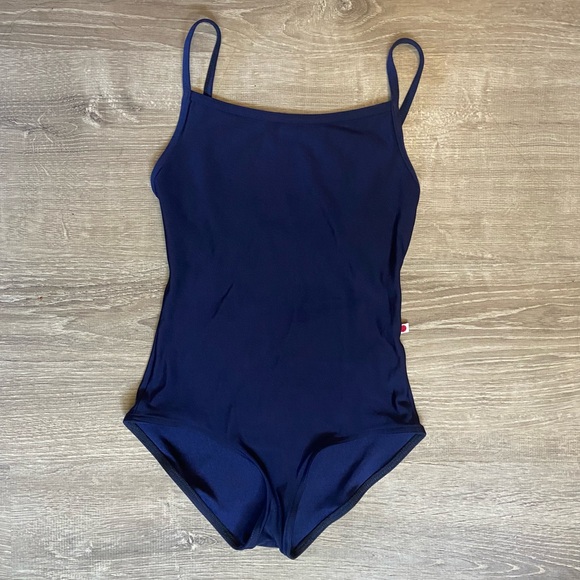 SOLD!!! Yumiko Leotard - Navy Blue Marisa, Size XS - Picture 1 of 8